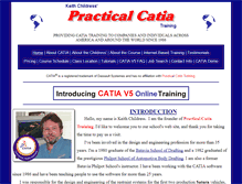 Tablet Screenshot of practicalcatia.com
